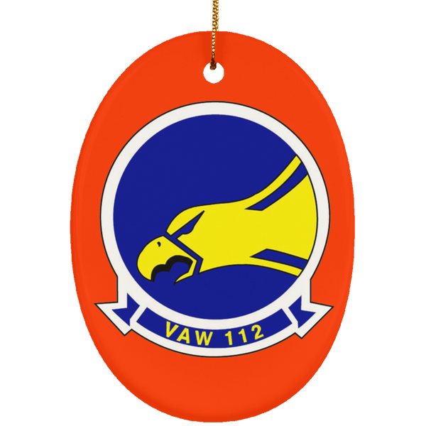 VAW 112 Ornament Ceramic - Oval