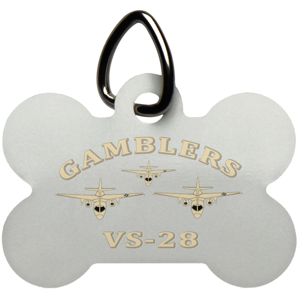 VS 28 7 Pet Tag - Dog Bone