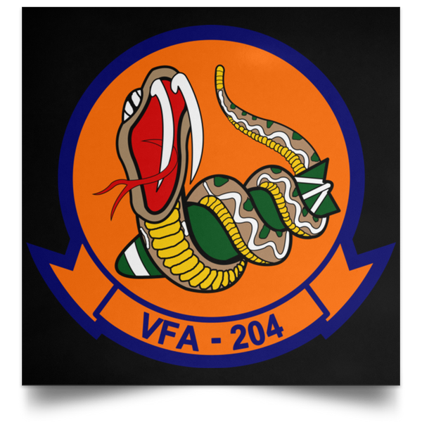 VFA 204 1 Poster - Square