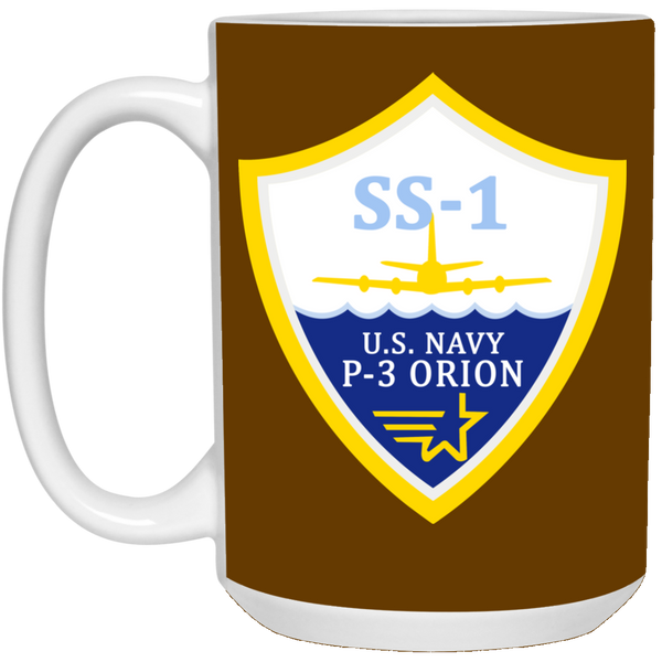 P-3 Orion 3 SS-1 White Mug - 15oz