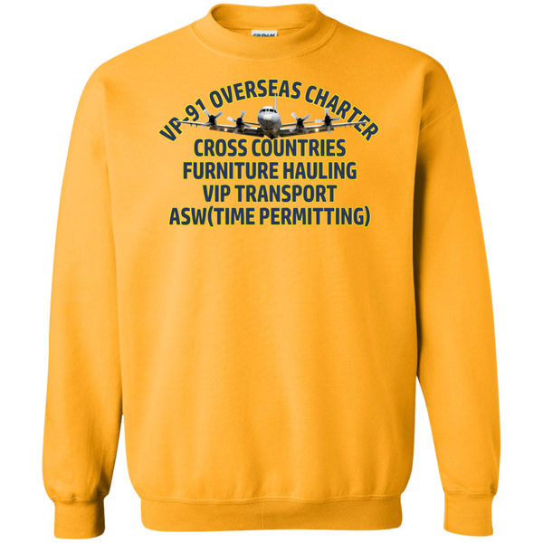 VP 91 8 Crewneck Pullover Sweatshirt