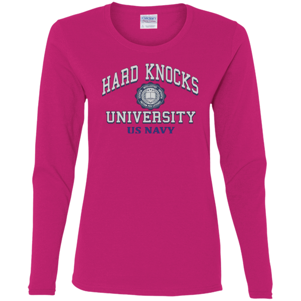 Hard Knocks U Ladies' Cotton LS T-Shirt