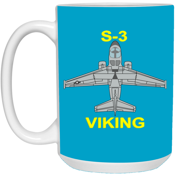 S-3 Viking 11 White Mug - 15oz