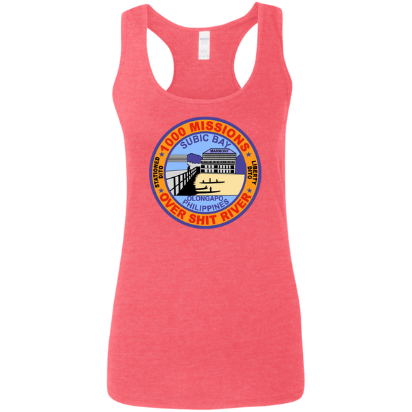 Subic Cubi Pt 2 Ladies' Softstyle Racerback Tank