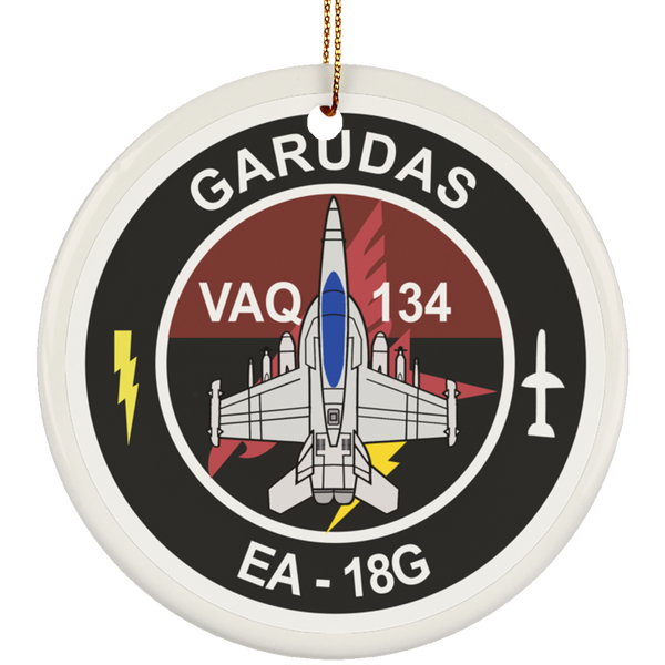 VAQ 134 4 Ornament Ceramic - Circle