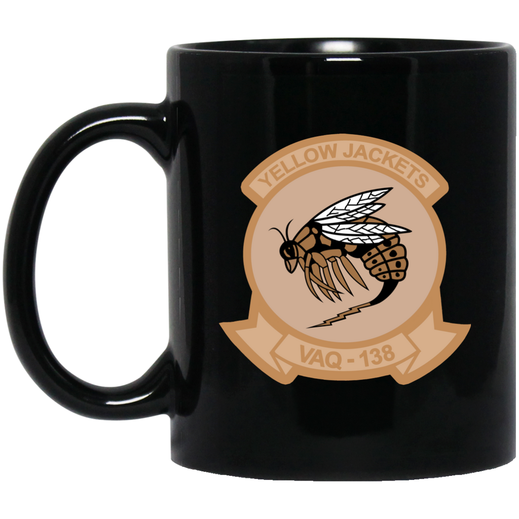 VAQ 138 2 Black Mug - 11oz