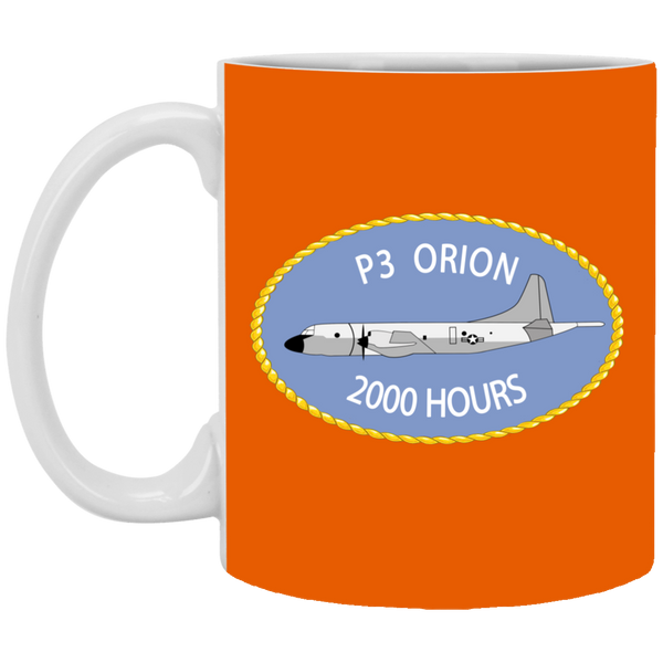 P-3 Orion 9 2000 White Mug - 11oz