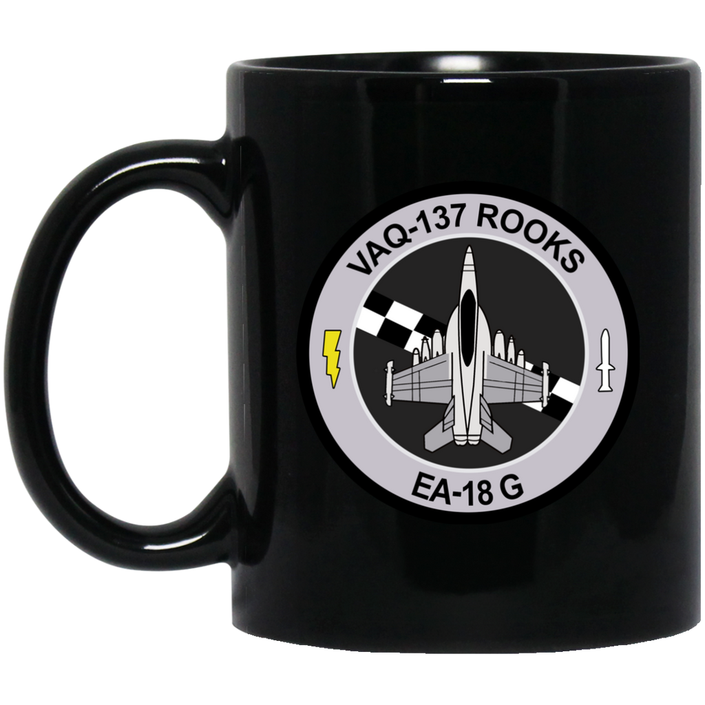 VAQ 137 5 Black Mug - 11oz