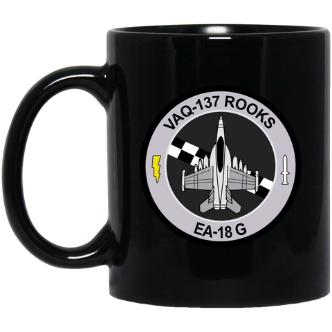 VAQ 137 5 Black Mug - 11oz