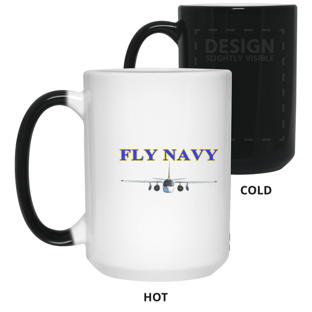 Fly Navy S-3 2 Color Changing Mug - 15oz