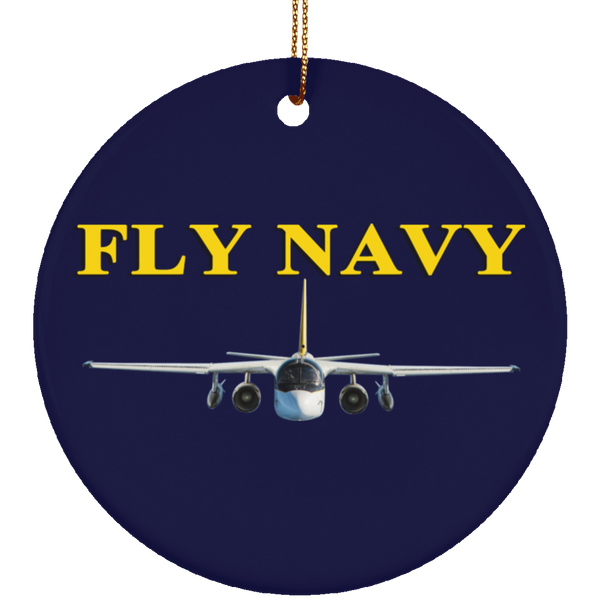 Fly Navy S-3 4 Ornament – Circle