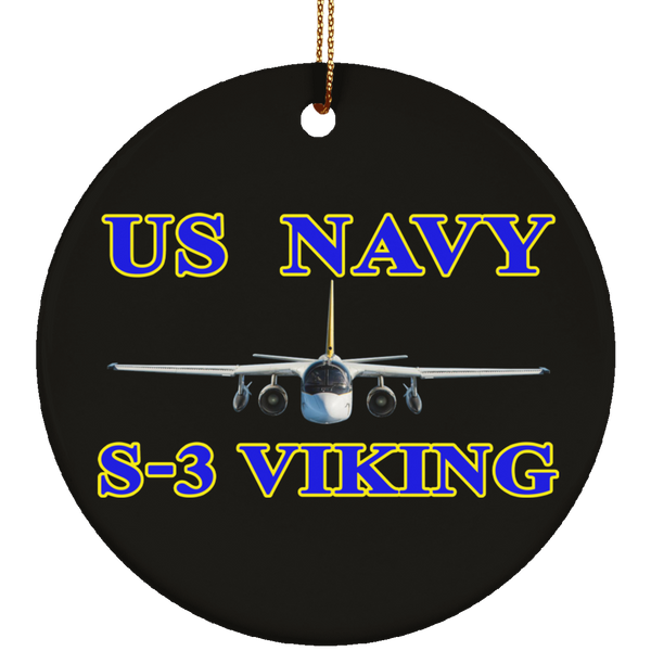 US Navy S-3 1 Ornament – Circle