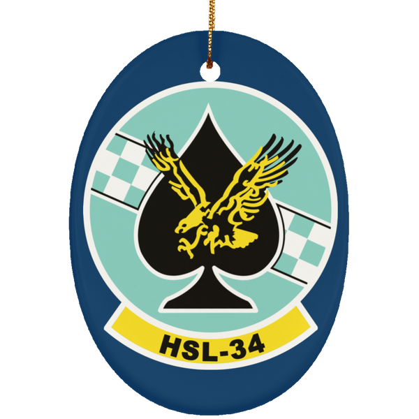 HSL 34 3 Ornament - Oval