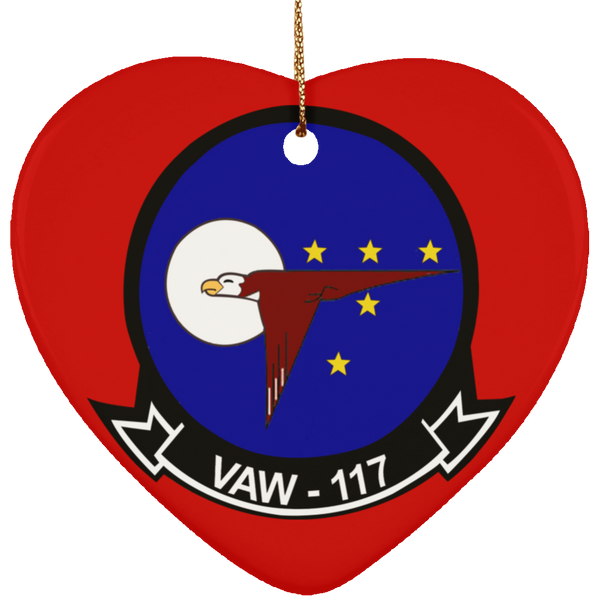 VAW 117 2 Ornament - Heart