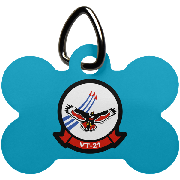 VT 21 5 Pet Tag - Dog Bone