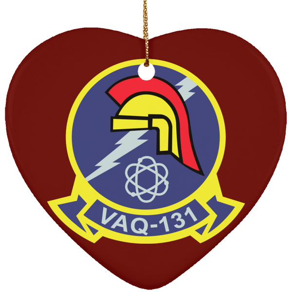 VAQ 131 2 Ornament - Heart