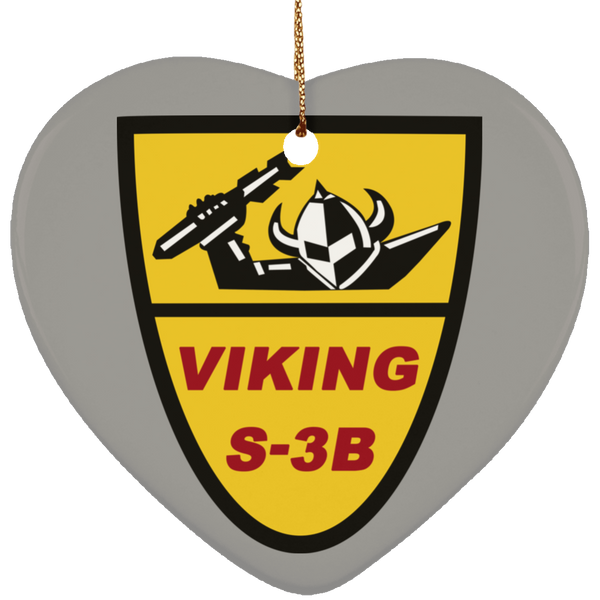 S-3 Viking 1 Ornament - Heart