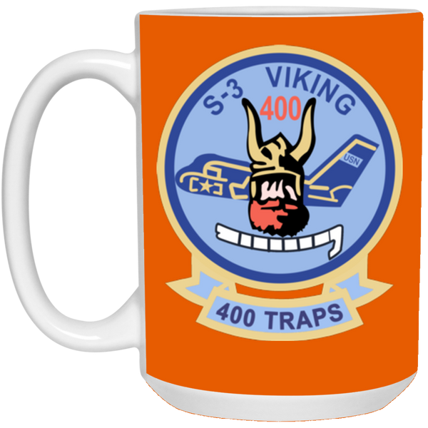 S-3 Viking 6 White Mug - 15oz