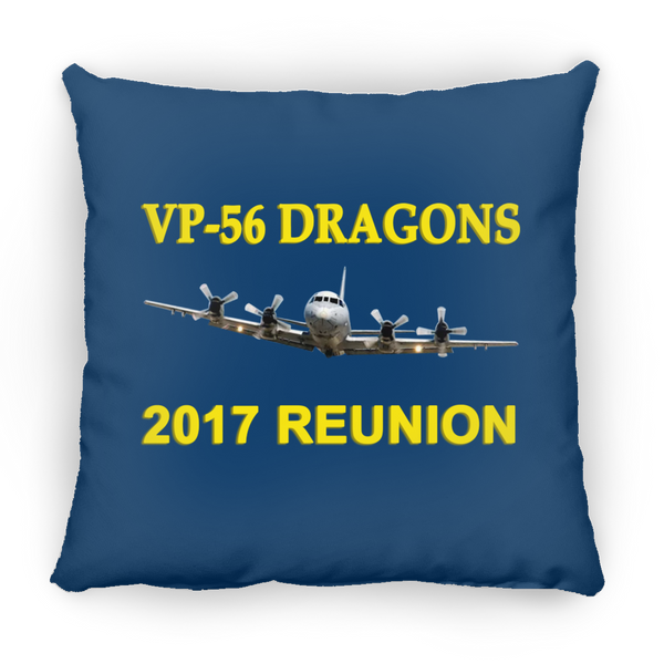 VP-56 2017 Reunion 2 Pillow - Square - 14x14