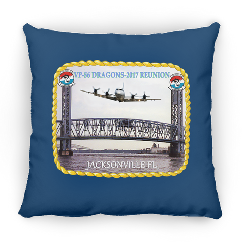 VP-56 2017 Reunion 1 Pillow - Square - 14x14