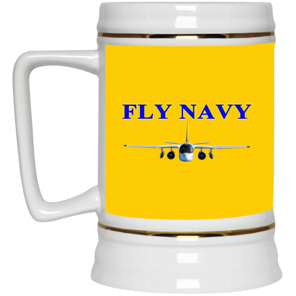 Fly Navy S-3 2 Beer Stein - 22oz