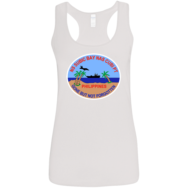 Subic Cubi Pt 08 Ladies' Softstyle Racerback Tank