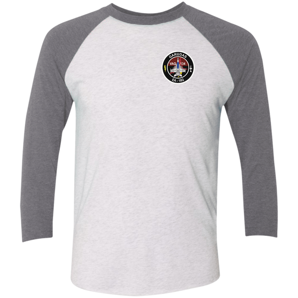 VAQ 134 4c Baseball Raglan T-Shirt