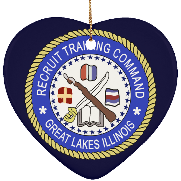 RTC Great Lakes 1 Ornament - Heart