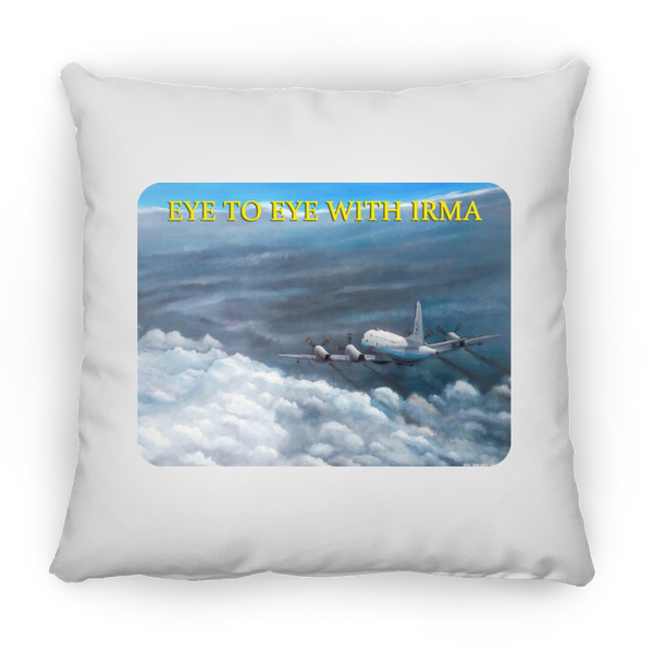 Eye To Eye With Irma Pillow - Square - 18x18