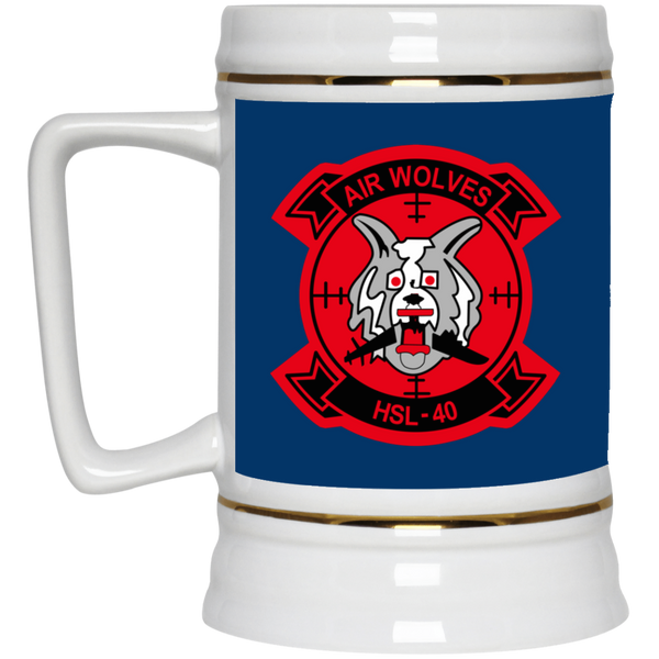 HSL 40 1 Beer Stein - 22oz