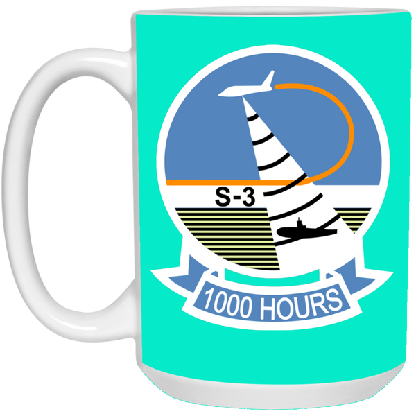 S-3 Viking 8 White Mug - 15oz