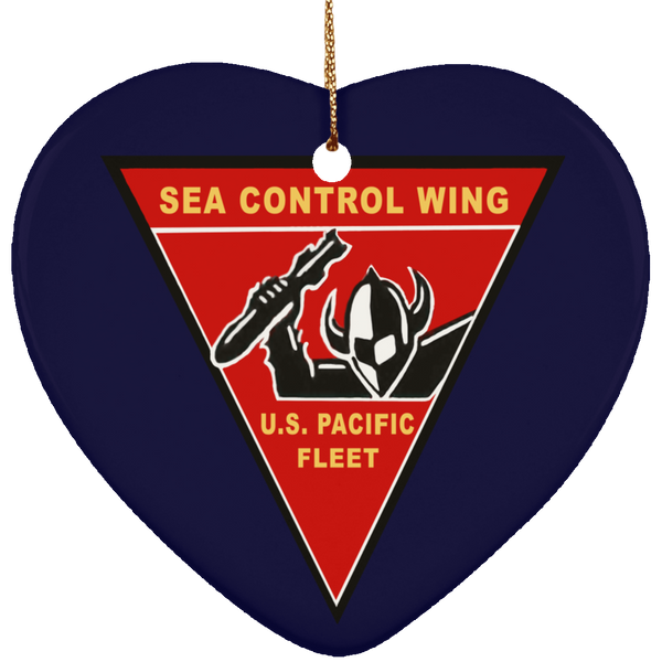 Sea Con Pac Ornament - Heart