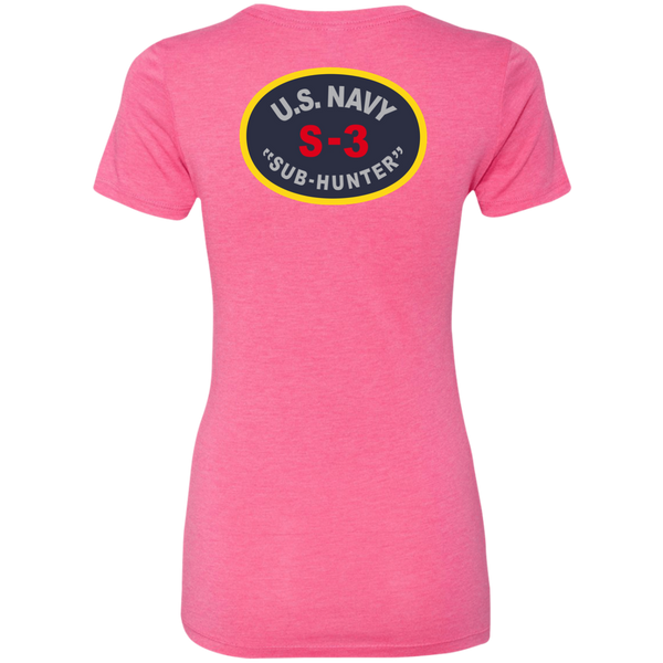 S-3 Sub Hunter 1c Next Level Ladies' Triblend T-Shirt