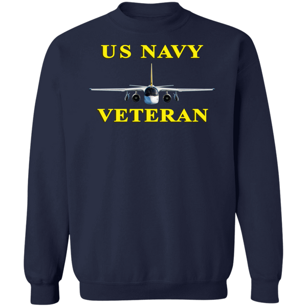 Navy Vet 3 Crewneck Pullover Sweatshirt