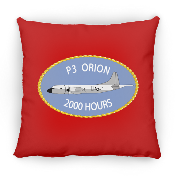 P-3 Orion 9 2000 a Pillow - Square - 14x14