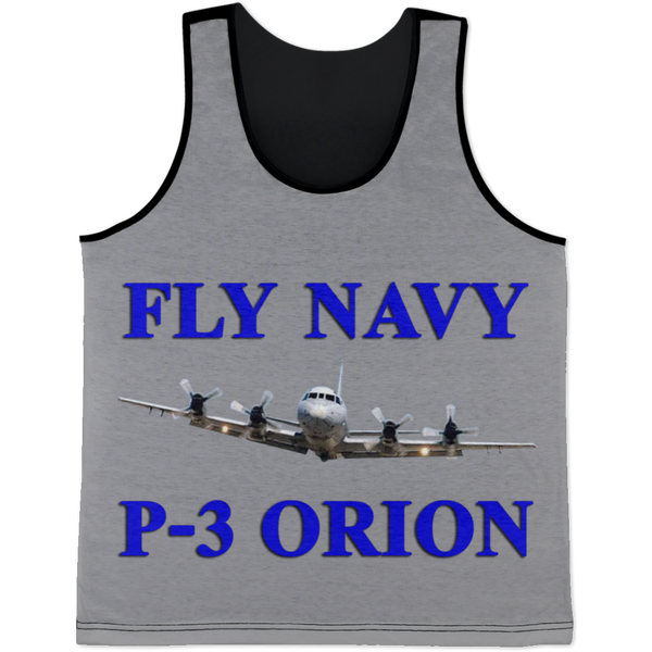 Fly Navy P-3 1 Tank Top - All Over Print