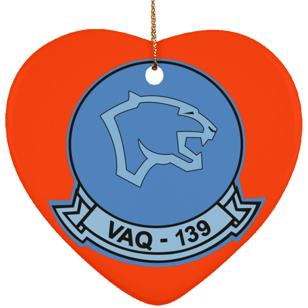 VAQ 139 1 Ornament Ceramic - Heart