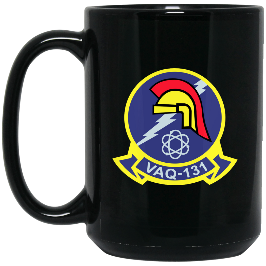 VAQ 131 2 Black Mug - 15oz