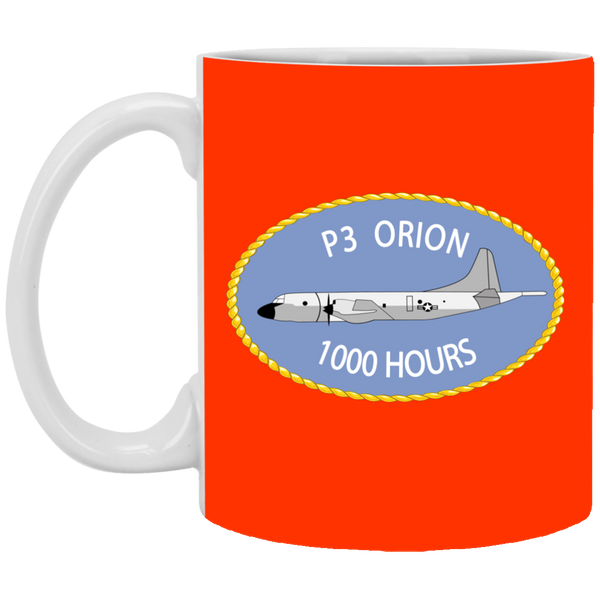 P-3 Orion 9 1000 White Mug - 11oz