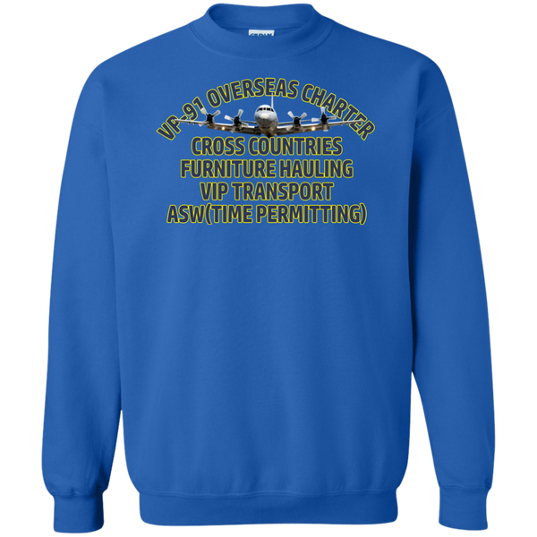 VP 91 8 Crewneck Pullover Sweatshirt