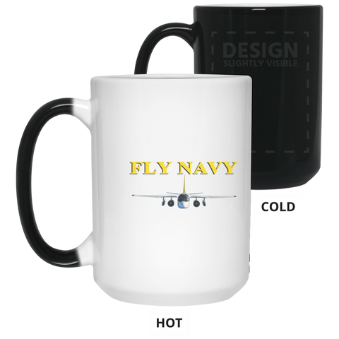 Fly Navy S-3 4 Color Changing Mug - 15oz