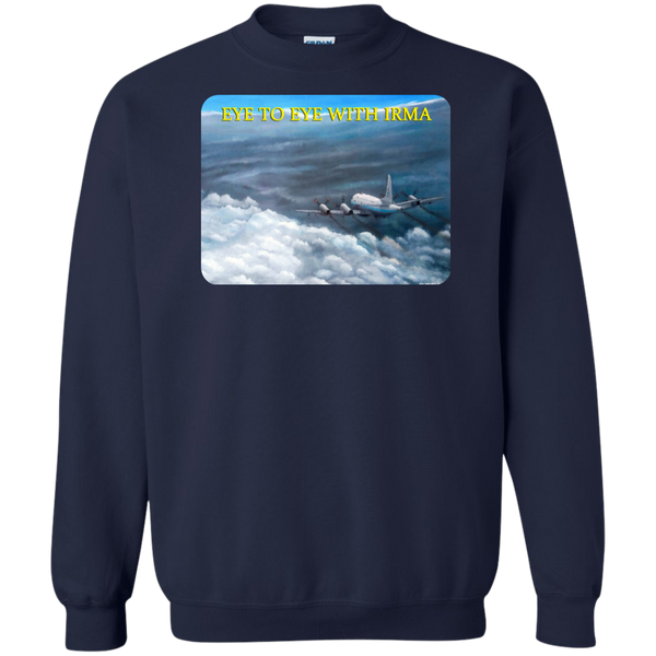 Eye To Eye With Irma Crewneck Pullover Sweatshirt