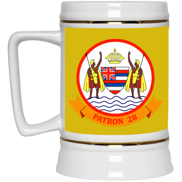 VP 28 2 Beer Stein - 22oz