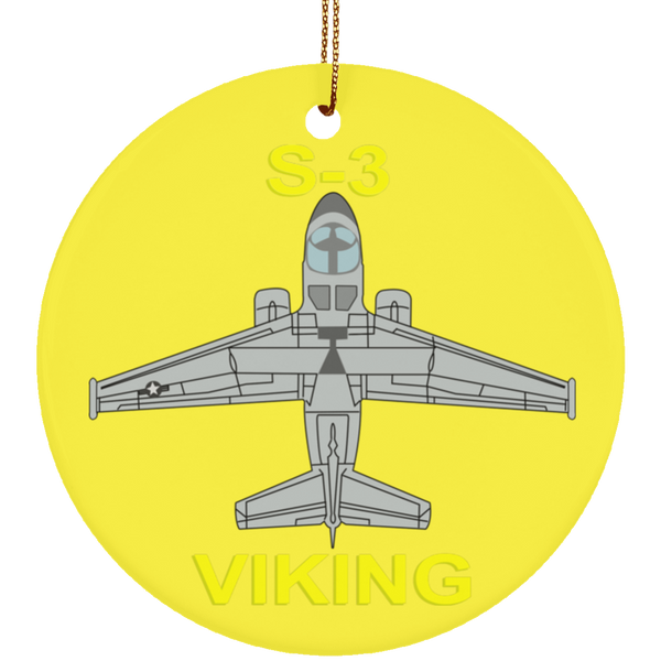 S-3 Viking 11 Ornament - Circle