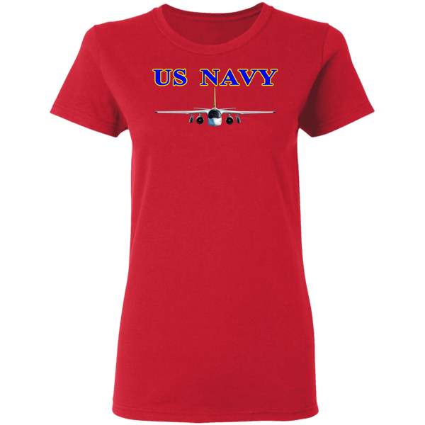 US Navy S-3 2 Ladies' Cotton T-Shirt