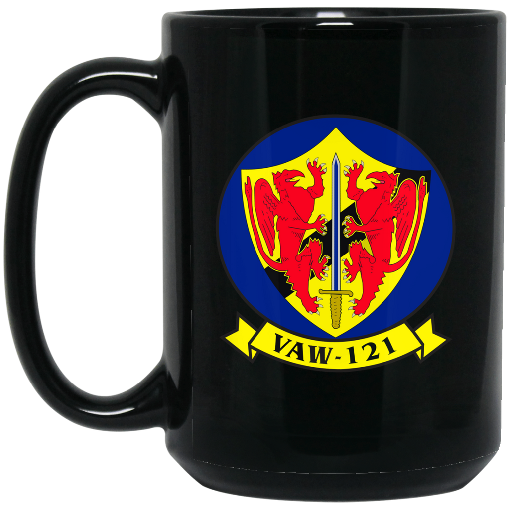 VAW 121 Black Mug - 15oz