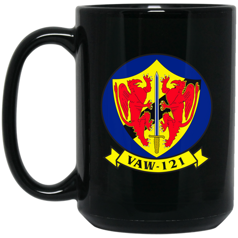 VAW 121 Black Mug - 15oz