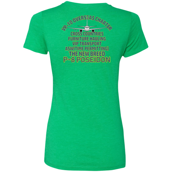 VP 10 2d Ladies' Triblend T-Shirt