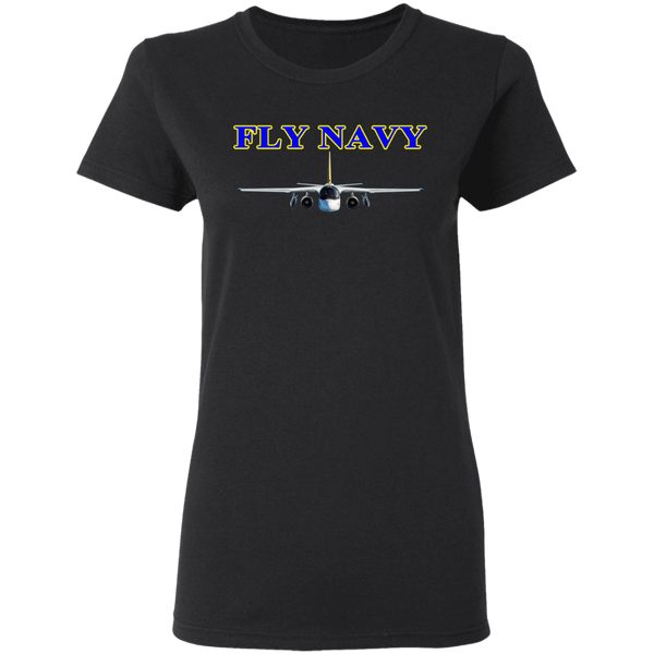 Fly Navy S-3 2 Ladies' Cotton T-Shirt