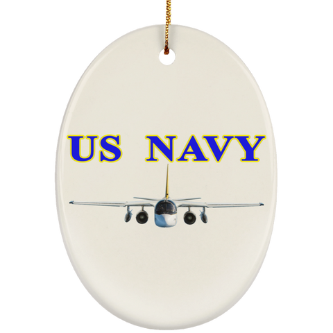 US Navy S-3 2 Ornament - Oval